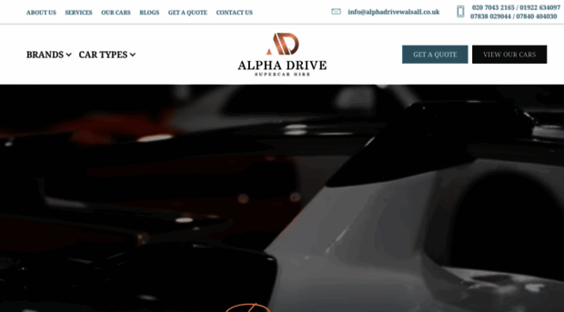 alphadrivesupercarhire.co.uk