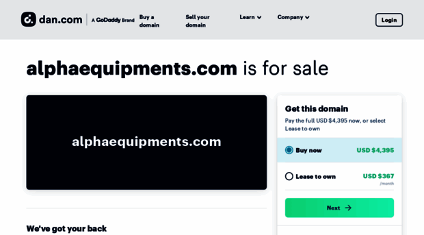 alphaequipments.com