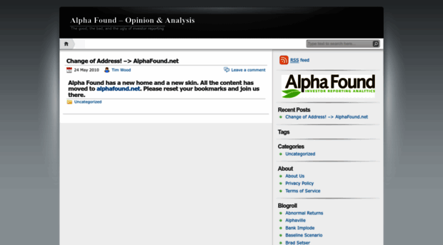 alphafound.wordpress.com