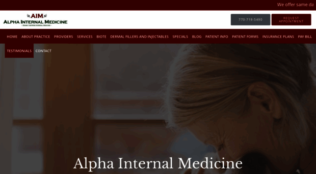 alphainternalmedicine.com