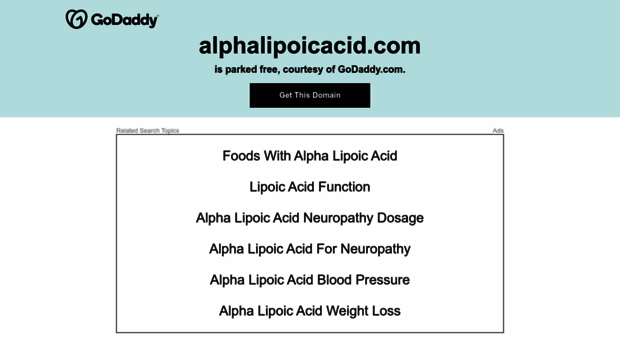 alphalipoicacid.com