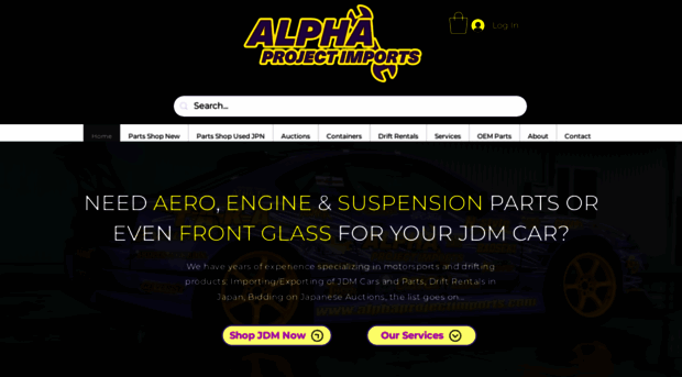 alphaprojectimports.com
