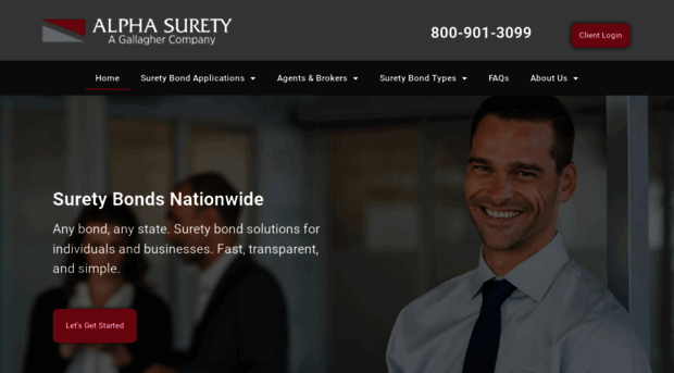 alphasurety.com