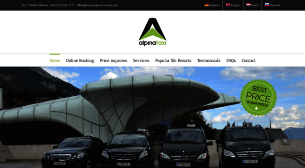 alpina-taxi-innsbruck.com