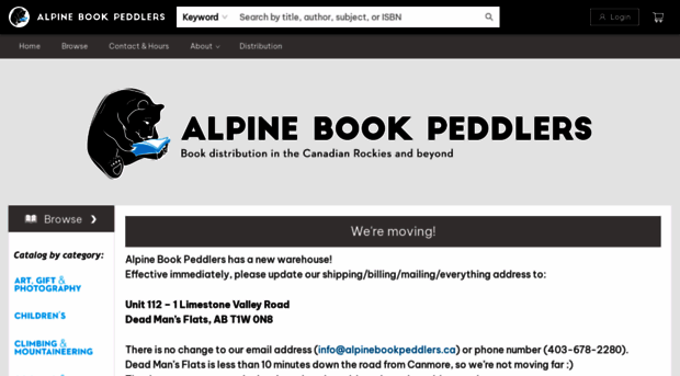 alpinebookpeddlers.ca