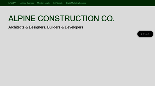 alpineconstructionco.enic.pk