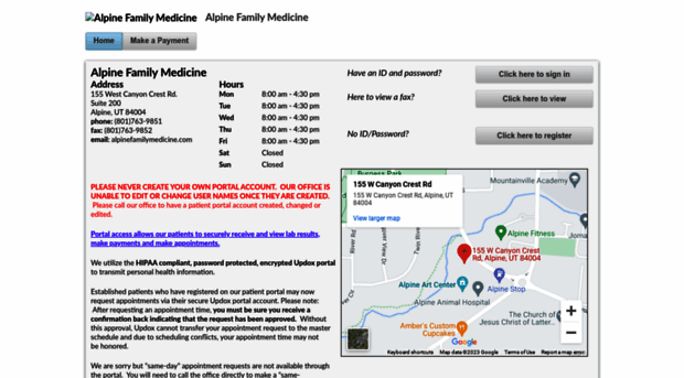 alpinefamilymedicine.myupdox.com