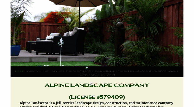 alpinelandscapecompany.com