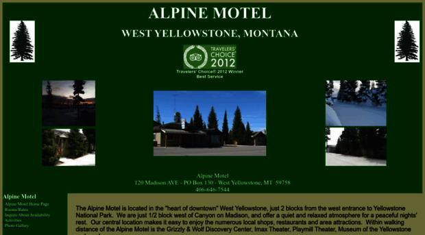 alpinemotelwestyellowstone.com