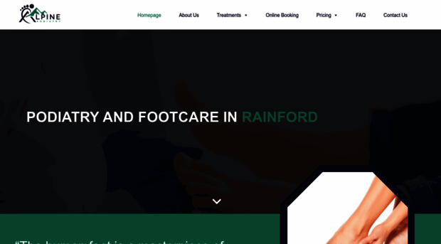 alpinepodiatry.co.uk