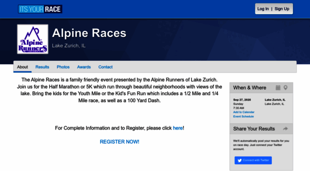 alpineracesannualhalfmarathon.itsyourrace.com
