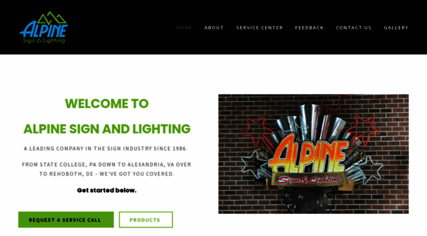 alpinesignandlighting.com