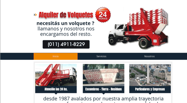 alquilerdevolquetes.com.ar