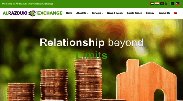 alrazoukiexchange.com