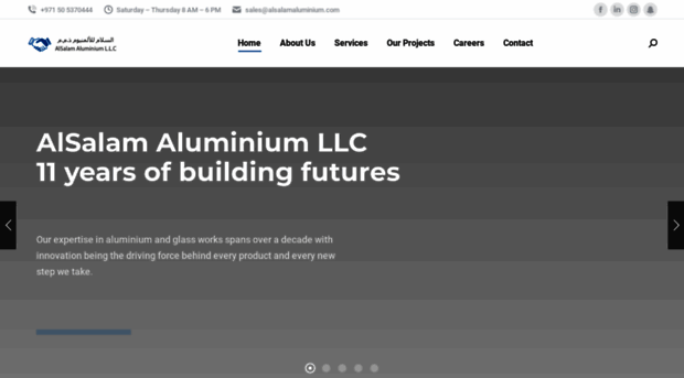 alsalamaluminium.com