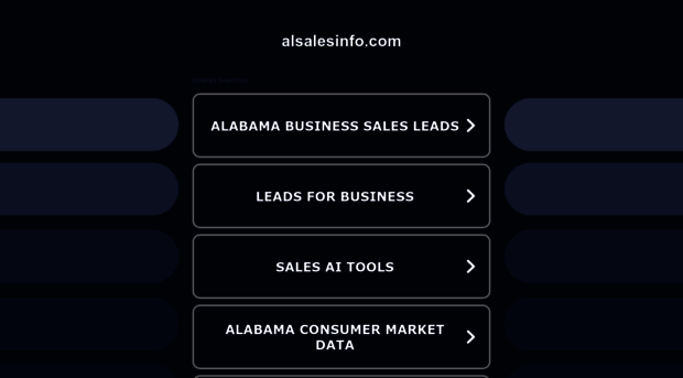 alsalesinfo.com