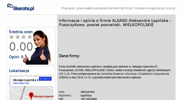 alsand-aleksandra-lapinska.likerate.pl