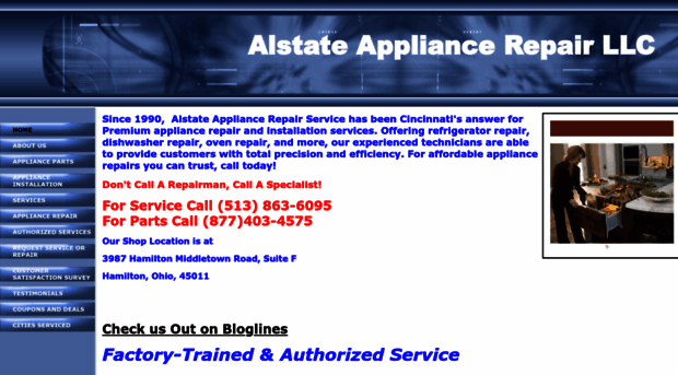 alstateappliancerepair.com