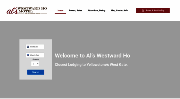 alswestwardhomotel.net