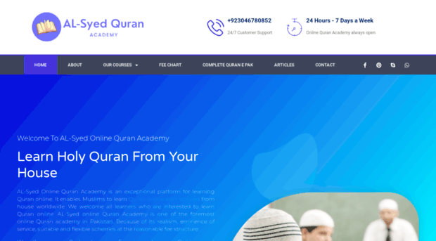 alsyedquranacademy.com