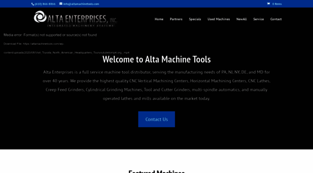 altamachinetools.com