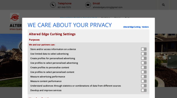 alterededgecurbing.com