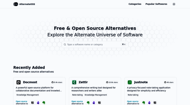 alternateoss.com