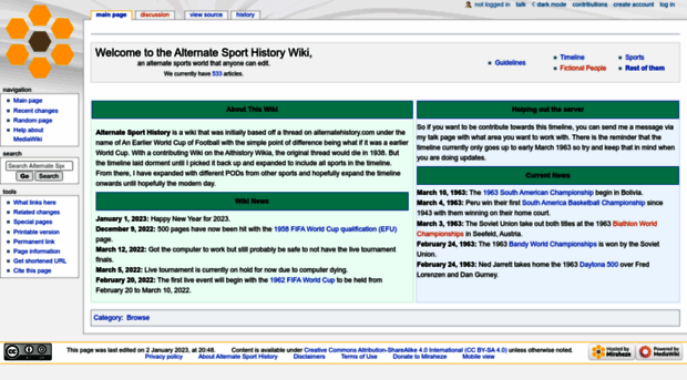 alternatesporthistory.miraheze.org