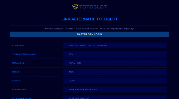 alternatiftotoslot.online