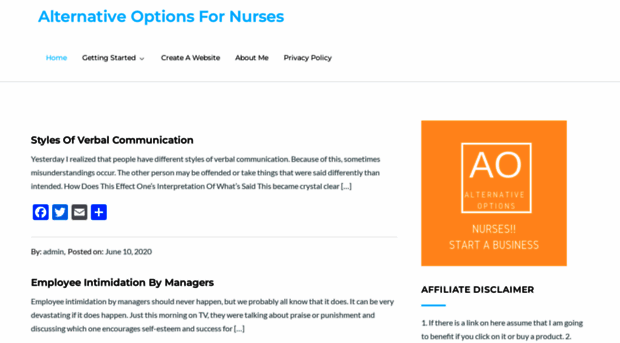 alternativeoptionsfornurses.com