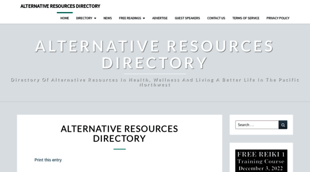 alternativeresourcesdirectory.com