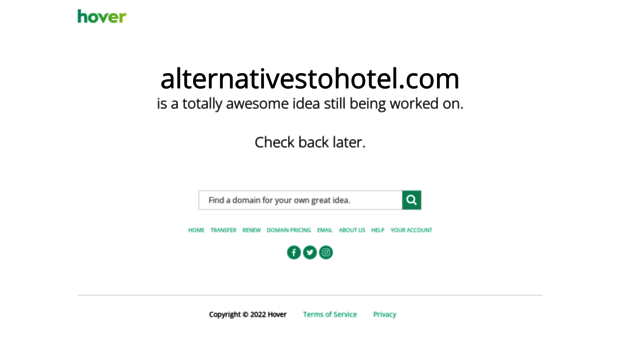 alternativestohotel.com