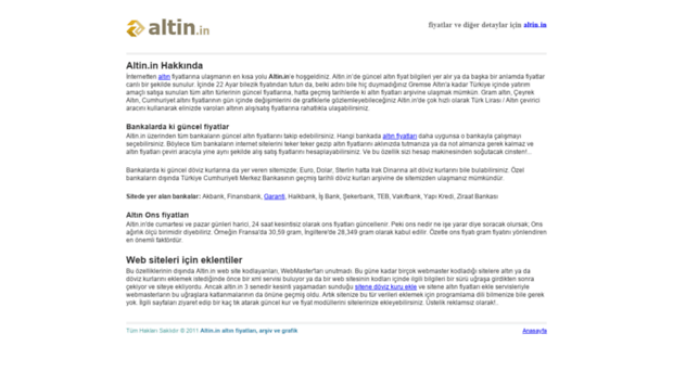 altinin.com