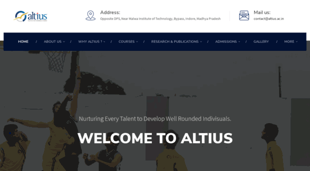 altius.ac.in