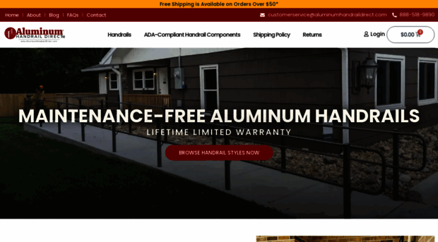 aluminumhandraildirect.com