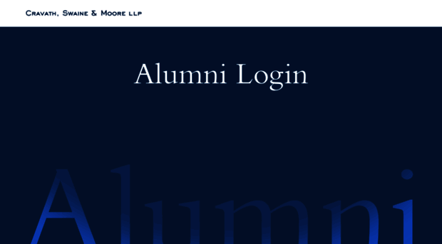 alumni.cravath.com