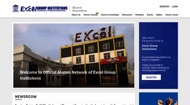 alumni.excelinstitutions.com