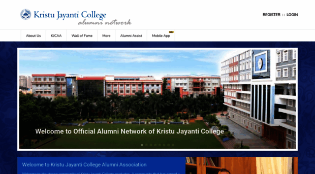 alumni.kristujayanti.edu.in