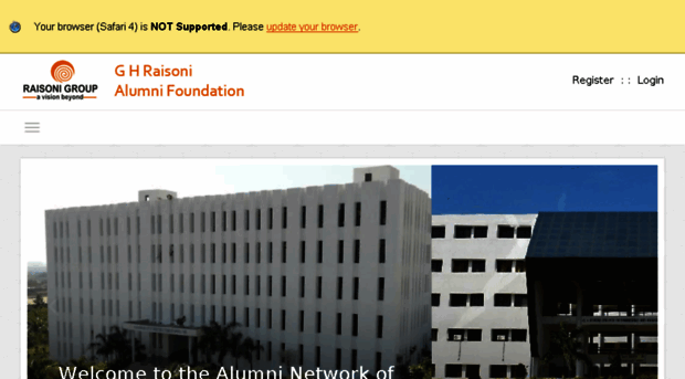 alumni.raisoni.net