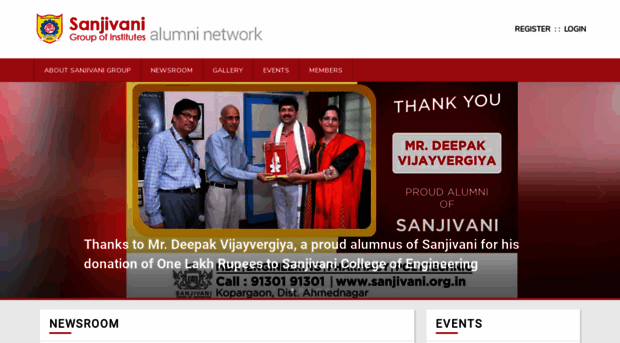 alumni.sanjivani.org.in