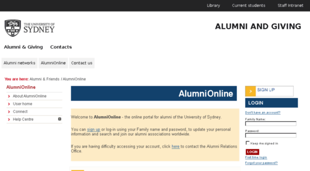 alumni.sydney.edu.au