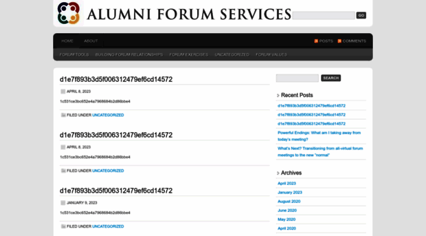 alumniforumblog.com