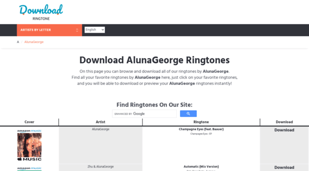 alunageorge.download-ringtone.com