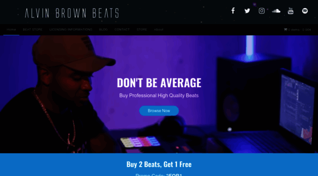 alvinbrownbeats.com