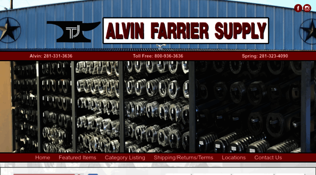 alvinfarriersupply.com