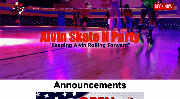 alvinskateparty.com