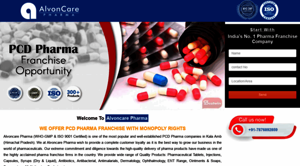 alvoncare.pharma-franchise.in