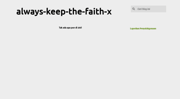 always-keep-the-faith-x.blogspot.com