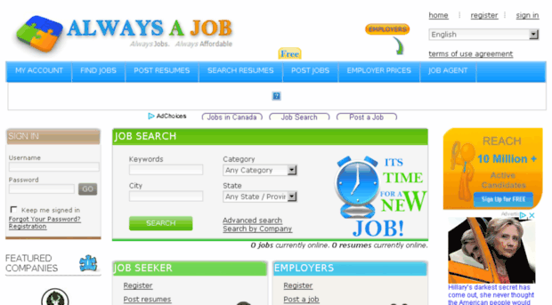 alwaysajob.com