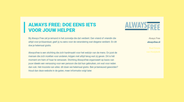 alwaysfree.nl